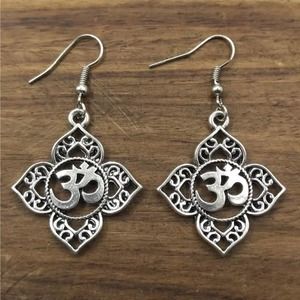 OM Budha Yoga Earring